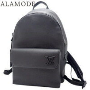 Louis Vuitton Aerogram Takeoff Backpack Leather Black